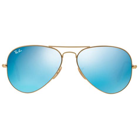 Ray-ban Rb3025 Aviator Sunglasses in Blue for Men | Lyst