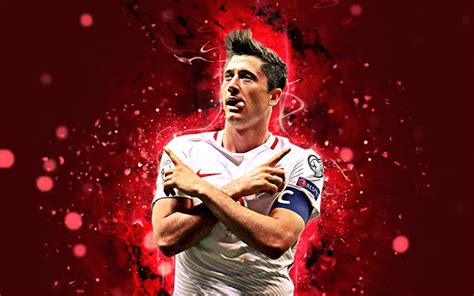 Download wallpapers Robert Lewandowski, 4k, goal, Poland National Team, fan art, Lewandowski ...