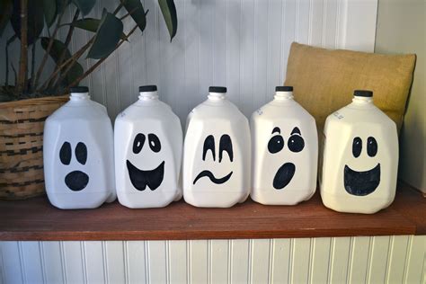 Diy Milk Jug Halloween Decorations