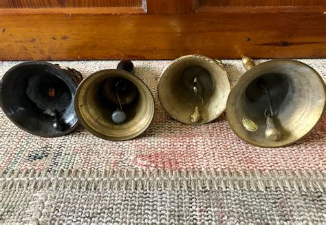 Vintage Bells Vintage Bell Antique Bell Hand Bell Collector - Etsy