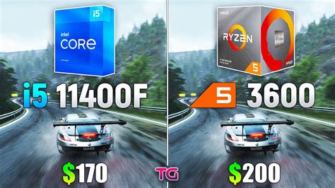 Core i5 11400F vs Ryzen 5 3600 - Test in 10 Games - YouTube