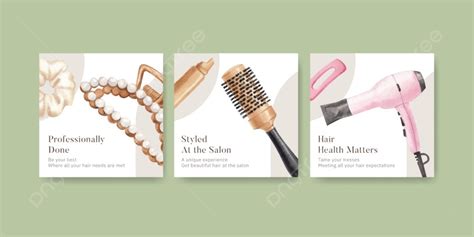 Banner Template With Salon Hair Beauty Concept Template Download on Pngtree