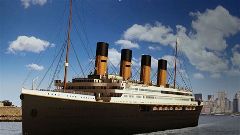 Construyen una réplica del Titanic a tamaño real: será la atracción principal de un parque ...