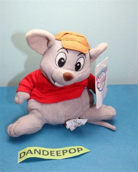 The Disney Store And Parks Mini Bean Bag Plush The Rescuers Bernard Mouse 8" #Disney # ...