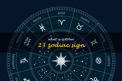 Discover What October 23 Zodiac Sign Reveals About Your Personality | ShunSpirit