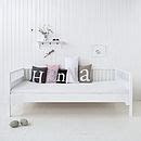 Alphabet Cushions By Nubie Modern Kids Boutique | notonthehighstreet.com