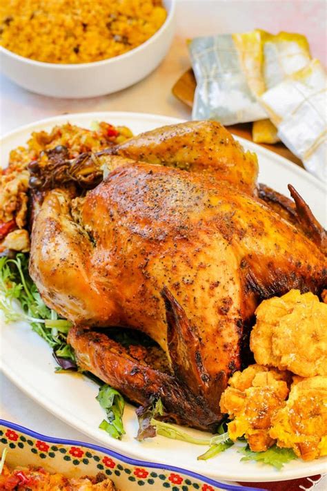 Puerto Rican Turkey Recipe, Puerto Rican Recipes, Turkey Recipes Thanksgiving, Thanksgiving ...