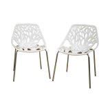 White Plastic Dining Chairs - Home Furniture Design