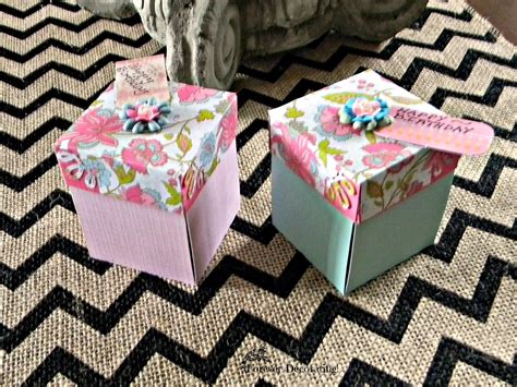 Forever Decorating!: Birthday Surprise Box Cards!