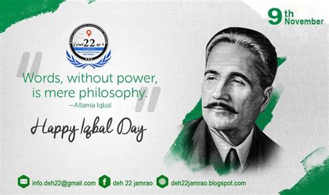 Happy Iqbal Day Quotes - ShortQuotes.cc