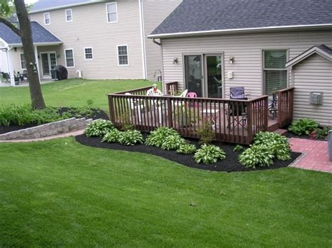 Landscape Around Deck images | Landscaping | Pinterest | Decking, Landscaping and Backyard