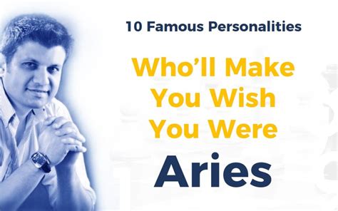 Aries Horoscope : Famous Aries Celebrities In The World