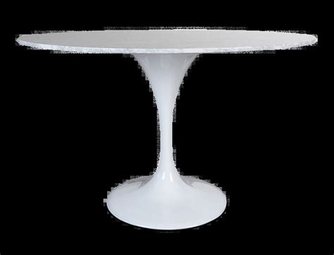 Saarinen Style 120cm Tulip Table Replica in Marble | Pash Classics