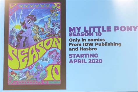 Equestria Daily - MLP Stuff!: IDW My Little Pony Season 10 Comic Series Announced!