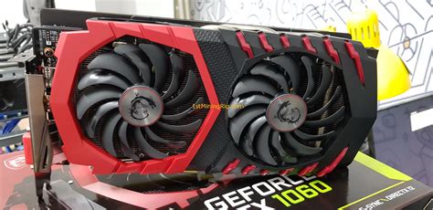 MSI GTX 1060 6GB Gaming X Mining Performance and Review | Bitcoin Insider