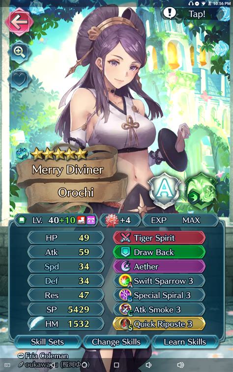 Here's my +10 Orochi! : r/FireEmblemHeroes