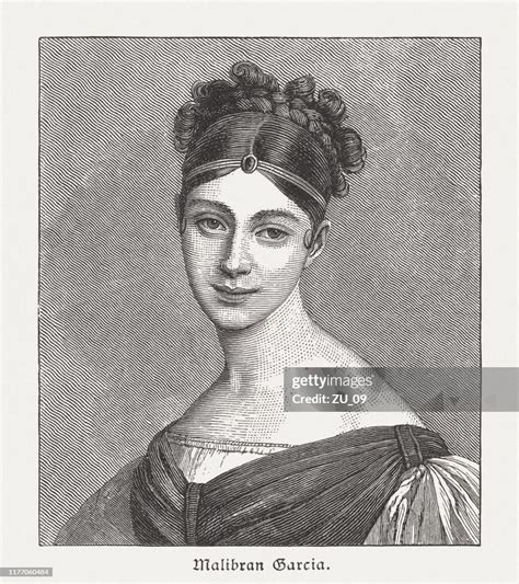 Maria Malibran Spanish Opera Singer Wood Engraving Published 1885 High ...