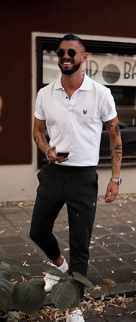 13 Dope Polo T-shirt Outfit Ideas Men Should Copy