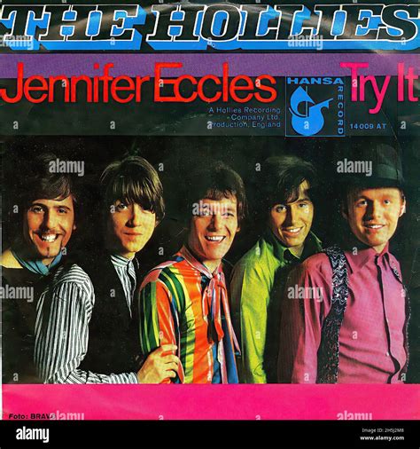 Vintage single record cover - Hollies, The - Jennifer Eccles - D - 1968 ...