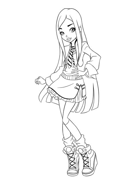 Regal Academy coloring pages