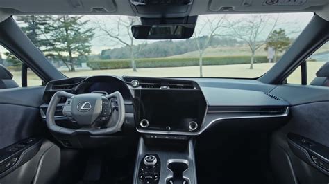 The new Lexus RZ 450e Interior Design - One News Page VIDEO