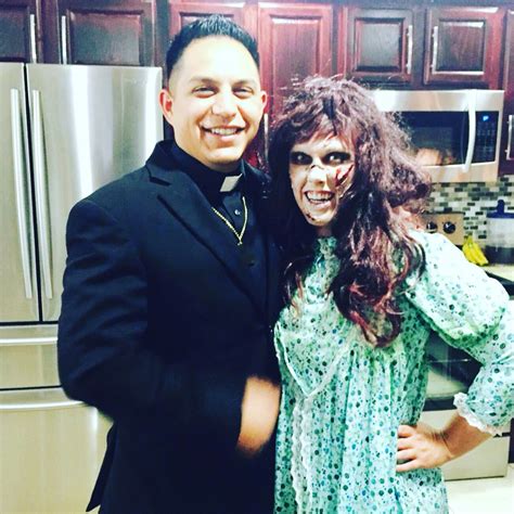 Kelli's 30th Birthday Costume Idea: The Exorcist- Regan and Father ...