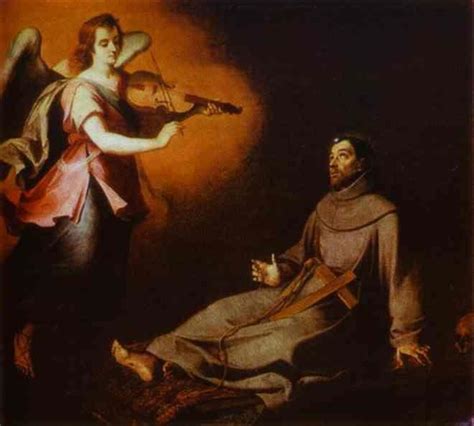 Bartolomé Esteban Murillo. Vision to St. Francis.