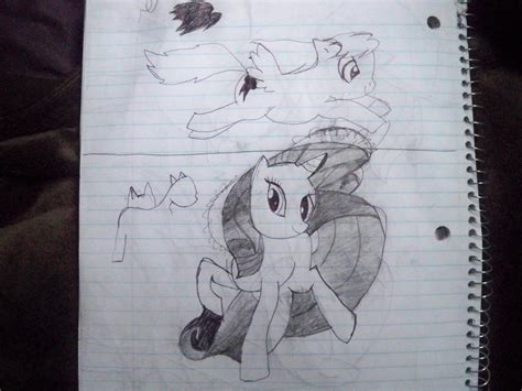 Rainbow Dash and Rarity by Krakatau25 on DeviantArt