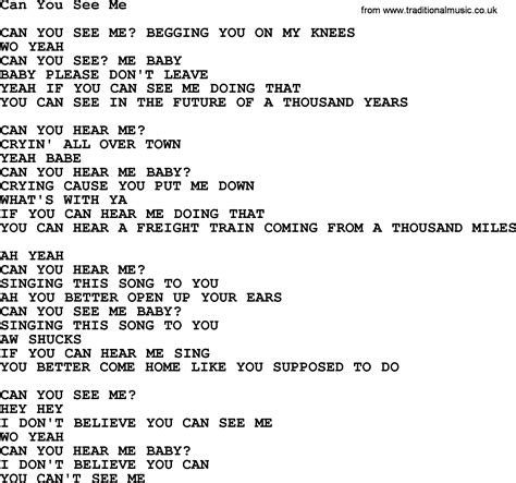 Can You See Me, by The Byrds - lyrics with pdf