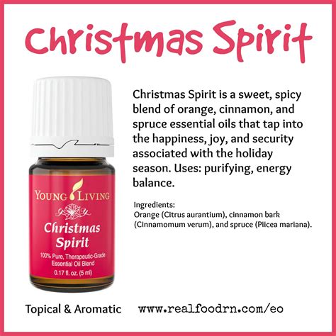 Christmas Spirit Essential Oil - Real Food RN