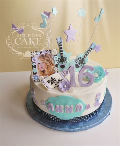 Taylor Swift Sweet 16 Cake - CakeCentral.com