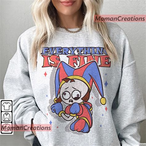 The Amazing Digital Circus Pomni Shirt Pomni Everything is - Etsy