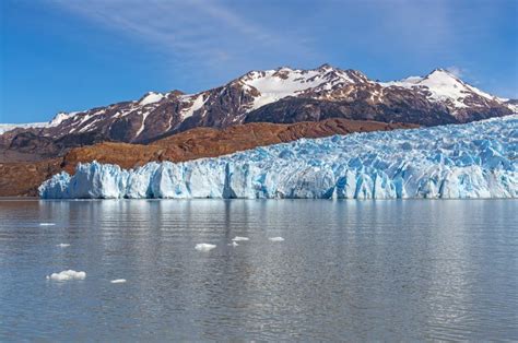 Grey Glacier, Torres Del Paine, Patagonia, Chile Stock Image - Image of lago, idyllic: 177881729