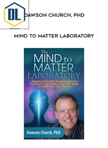 Download Dawson Church - Mind To Matter Laboratory $47.00 Best Price ...