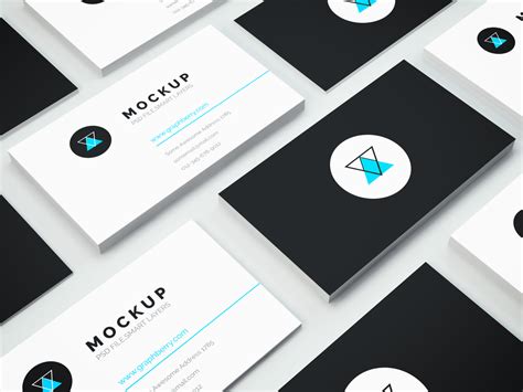Freebie - Business Card PSD Mockup by GraphBerry on DeviantArt
