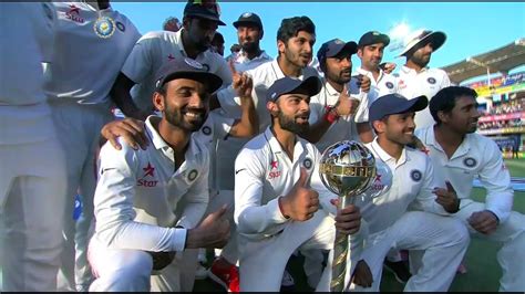 India awarded ICC Test Championship Mace - YouTube