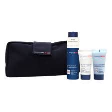 Clarins Men Gift Set 50ml Revitalizing Gel + 30ml Shampoo & Shower Gel ...