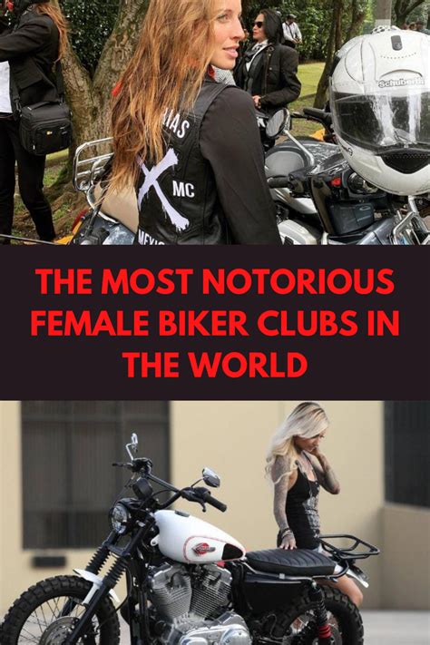 The Most Notorious Female Biker Clubs In The World | Female biker ...