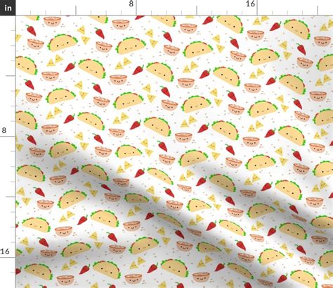 Taco Tuesday Fabric | Spoonflower