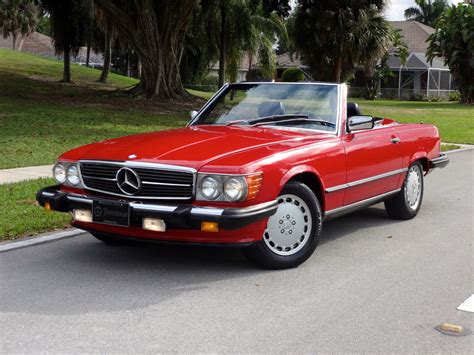 1988 Mercedes-Benz 560SL Convertible ONE OWNER, FLORIDA CAR, 26,000 ...