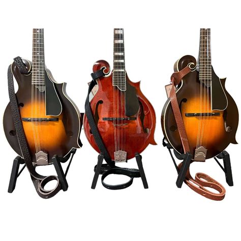 Lakota Bison Hide F Mandolin Strap - 3 Colors - Mandolin Store