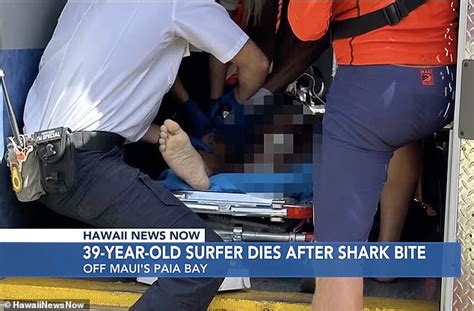 Surfer is killed by shark in Maui: Rescuers rushed the victim to shore ...