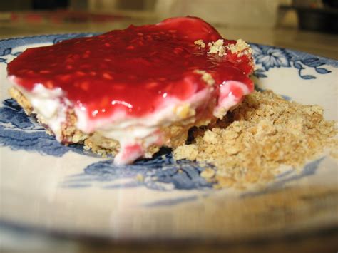 No Bake Agave Syrup Raspberry Cheesecake