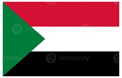 Sudan Flag. Flag of Sudan in design shape 25863061 PNG