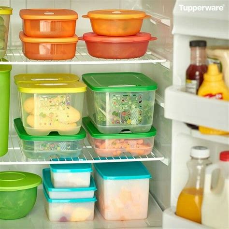 Pin de Barbara Benzshawel em Tupperware ideas | Tupperware, Como limpar geladeira, Potes