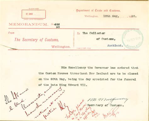 Telegram Regarding funeral of King Edward VII (1910) | Flickr