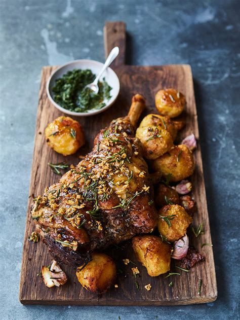 Best roast leg of lamb recipe | Jamie Oliver lamb recipes