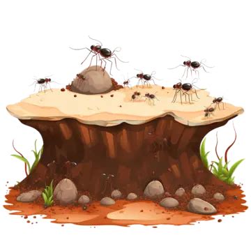 Ant Nest PNG Transparent Images Free Download | Vector Files | Pngtree