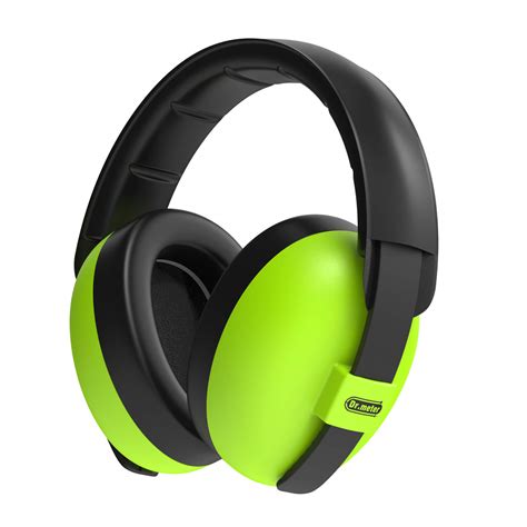 Baby Noise Cancelling Headphones, Green(0-3 Years) – Dr.meter