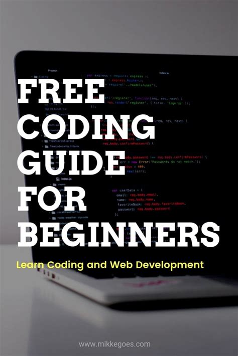 Free Coding Guide for Beginners - Start Learning Programming Online